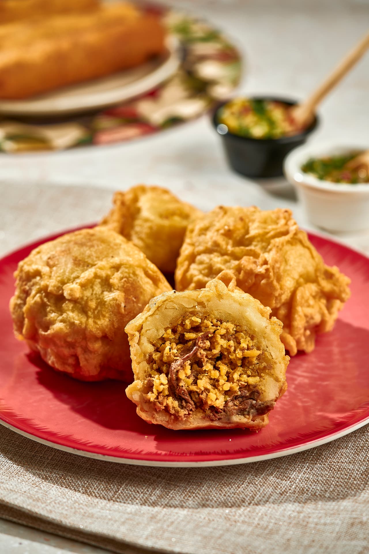 Papa Rellena recién preparado de Delifresco